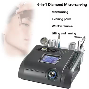 Appareil de microdermabrasion au diamant portable / Appareil de microdermabrasion aux cristaux pour le nettoyage et le raffermissement du visage - Product Image 3
