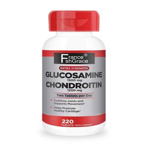 Extrait de Glucosamine et Chondroïtine Premium 220 Comprimés – Soutien et Fraîcheur Mentale – Complément Alimentaire Glucosamine Chondroïtine pour Adultes - Product Image 1