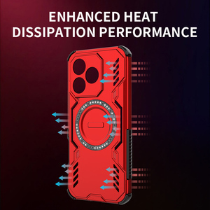 Funda de Teléfono 2 en 1 de TPU+PC de Lujo con Disipación de Calor y Resistente a Golpes, Diseño Elegante, Carga Inalámbrica, Cubierta Trasera para Honor 400 Lite - Product Image 5