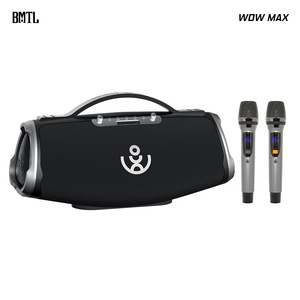 Mini portátil de alta potencia de 300W para caja de sonido <span class=keywords><strong>Bluetooth</strong></span> Subwoofer altavoz HiFi activo RGB para el hogar <span class=keywords><strong>Karaoke</strong></span> sonido envolvente azul - Product Image 2