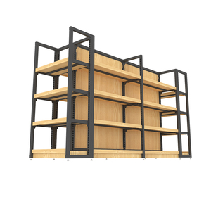Étagère <span class=keywords><strong>industrielle</strong></span> robuste pour <span class=keywords><strong>pharmacie</strong></span> - Vitrine professionnelle métallique pour produits médicaux - Réglable - Product Image 5