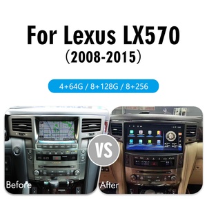 NaviHua New Arrival 12.6'' Touch Screen Android Car Radio GPS Navigation Multimedia Auto <b>Stereo</b> Player for Lexus LX570 2007 2015 - Product Image 6