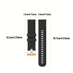 Correa deportiva para reloj inteligente de 18/20 mm, flexible, duradera, compatible con accesorios ajustables para reloj inteligente <span class=keywords><strong>Amazfit</strong></span> <span class=keywords><strong>GTR</strong></span> <span class=keywords><strong>3</strong></span> <span class=keywords><strong>Pro</strong></span>. - Product Image 6