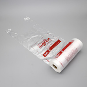 Custom Printed Plastic T-shirt <strong>Bag</strong> on Roll Factory Direct Wholesale <strong>Cheap</strong> <strong>Perforated</strong> Vest <strong>Bags</strong> for Supermarket Grocery Store - Product Image 4