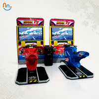 Joy2fun Simulateur de course moto et voiture 32 pouces à monnayeur, machines de jeu d'arcade vidéo de course à vendre