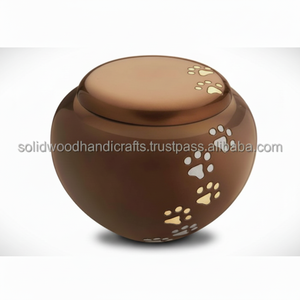 Brass Cremation Pet Memorial Urns Funeral Pet Keepsake Urns Burial Urns With High Quality at Low Price - Product Image 1
