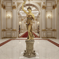 Statues de déesses grecques en résine, idéales pour la décoration de jardin, apportant une élégance artistique aux villas de jardin ou aux grands intérieurs