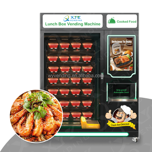 Thức Ăn Nóng Hot Dog baozi Hộp Ăn Trưa cơm Bento Máy bán hàng tự động <span class=keywords><strong>Hamburger</strong></span> bánh mì Máy bán hàng tự động - Product Image 5