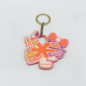 Porte-clés en plastique <span class=keywords><strong>Panda</strong></span>, design personnalisé, porte-clés promotionnel, jouet, cadeau - Product Image 3
