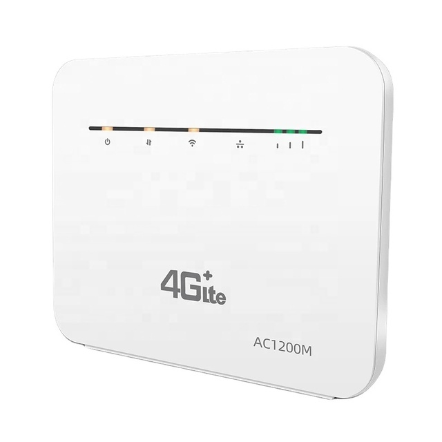 Unlocked 4G+ Wifi Router Cat6 2.4G&5G Dual Band Wireless 1200mbps Gigabit Home WIFI Router With RJ45 Port up to 64 Wifi Users