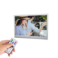 Pro Bingkai Foto Digital Android 15 Inci, Remote Control Kalender Foto Video Musik Tampilan HD Penuh Wifi