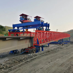JQJ160-50 trasero alimentación viga truss lanzó puente grúa de pórtico - Product Image 1