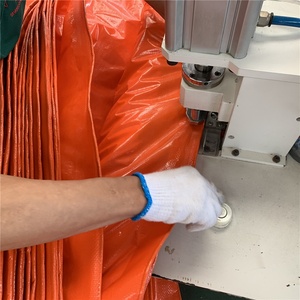 Blu arancione telone produttore OEM prezzo pesante <span class=keywords><strong>telo</strong></span> in plastica <span class=keywords><strong>impermeabile</strong></span> telone in polietilene <span class=keywords><strong>per</strong></span> copertura esterna - Product Image 3