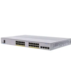 Lagere Prijs Cbs350-serie 24-poorts Poe Gigabit Ethernet Beheerde Switch CBS350-24FP-4G