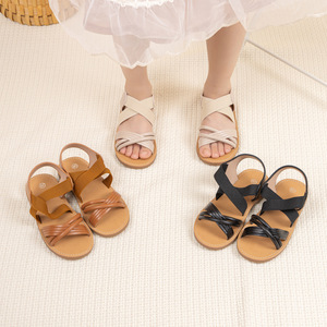 Sandales d'été en gros pour enfants, style coréen, à lanières et bout ouvert, pour filles - Product Image 1