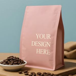 Bolsas de Papel Mate con Cierre Zipper para Café y Té, Impresión Personalizada, 250g 500g 1Kg, Reciclables, con Válvula y Cierre - Product Image 5