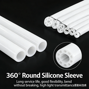 รอบที่ 360 °   <span class=keywords><strong>ไฟ</strong></span>นีออน <span class=keywords><strong>LED</strong></span> แบบยืดหยุ่นเรืองแสง, <span class=keywords><strong>สาย</strong></span>ไฟกันน้ำสำหรับใช้งานกลางแจ้งสำหรับป้ายโฆษณาและเส้นตกแต่งที่สวยงาม - Product Image 5