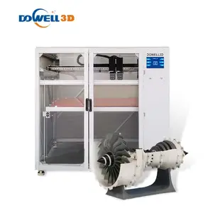 Dowell Printer 3D Presisi Tinggi, Mesin Cap 3D FDM 3d Ukuran Besar 1000*1000*1600Mm