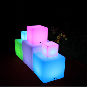 Tabouret <span class=keywords><strong>de</strong></span> cube lumineux à LED, cube lumineux à LED - Product Image 4
