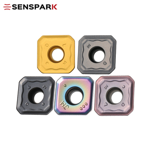 ใบมีดกัดเหลี่ยม 45 องศา รุ่น SEMT13T3AGEN-JM SEET12T3-DM สำหรับงานกัดหน้าและงานลบมุม SENSPARK SEET/SEMT - Product Image 2