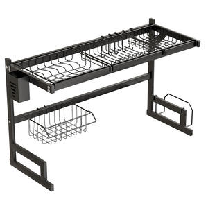 Soporte Multifuncional de Acero al Carbono para Fregadero de Cocina con Bandeja Colgante para Escurrir Platos, Palillos, Cucharas y Cuchillos - Product Image 1