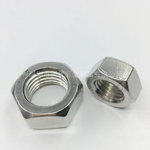 304 Stainless Steel Hex Nuts M2 M30 DIN934 Metric Grade A Right Hand Thread - Product Image 4