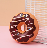 Jouet anti-stress en forme de donut personnalisé avec logo, rebond lent, dessin animé, à presser, nouveauté, amusant, cadeau promotionnel