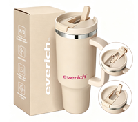 Gobelet isotherme en acier inoxydable de qualité supérieure, très demandé, avec poignée portable durable, idéal pour cadeaux et souvenirs
