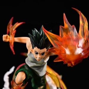 18Cm Buena Calidad HUNTERxHUNTER HxH <span class=keywords><strong>Gon</strong></span> <span class=keywords><strong>Freecss</strong></span> KILLUA ZAOLDYECK Anime Dibujos Animados Modelo <span class=keywords><strong>HUNTER</strong></span> Toy Anime PVC Figura - Product Image 2