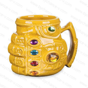 Regalo Genial para Fanáticos de los Superhéroes, <span class=keywords><strong>Taza</strong></span> de Café de Porcelana con Dibujos Animados de Iron Man, <span class=keywords><strong>Spiderman</strong></span>, Batman y Capitán América, Regalo Increíble para Niños - Product Image 3