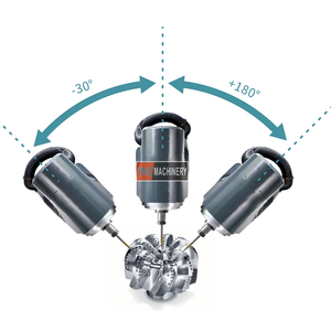 Trung Quốc Nhà Máy Bán Hàng Trực Tiếp 5 Trục CNC Phay Và Biến Trung Tâm Gia Công Với Siemens Hệ Thống Điều Khiển Giá Cả Cạnh Tranh - Product Image 4