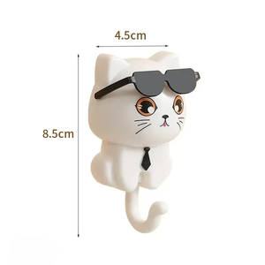 แว่นกันแดดการ์ตูนขายส่ง 1 ชิ้น พร้อมตะขอ ไม่ต้องเจาะรู ติดแน่น ทนทาน - Product Image 5