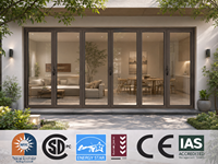 Ventana Corredera de Aluminio con Doble Acristalamiento Personalizada, Insonorizada, Eficiente Energéticamente, Fabricante de Ventanas Modernas para Viviendas