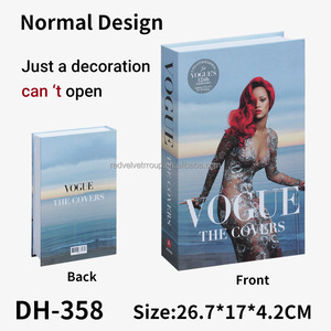 Cajas Decorativas con Forma de Libro Vacías, Estilo París, Decoración Abierta, Diseño de Marca de Lujo, con Almacenamiento, Libros Decorativos para Decoración del Hogar - Product Image 5