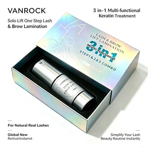 Kit de lamination des cils et des sourcils 3 en 1 avec logo privé VANROCKY, kit de lifting des cils végétalien, kit de lifting des cils à la kératine Cystemine - Product Image 6