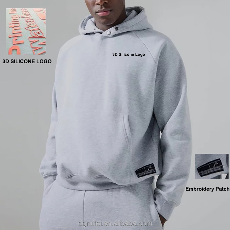 Cotton Oversized Printed Custom Hoodie