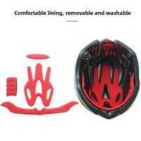 Casque de vélo pour enfants en gros, casque de cyclisme pour enfant, coque PC EPS, 22 aérations, 180g, réglage arrière à molette