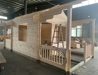 Cabines en bois en gros 2020, conception de mini-maison pour utilisation en abri de voiture