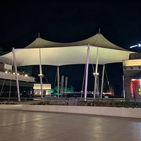 Carpas de Toldo Modernas de PVDF con Diseño Personalizado de Fábrica para Juegos Infantiles al Aire Libre, Arquitectura Paisajística, Estructura de Membrana Tensada