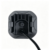 Nouvelle lampe de travail LED carrée de 5 pouces 40W, étanche IP67, 12V-48V, lampe auxiliaire de conduite, tout-terrain, voiture, camion, chariot élévateur, 4400 lumens
