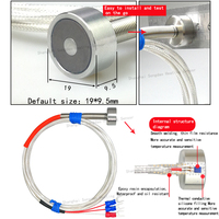 Sonde thermistor en platine à adsorption magnétique forte, capteur de température Pt100, OEM IP68