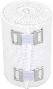 Vendaje elástico de algodón liso de alta calidad, vendaje crepé de Spandex - Product Image 3