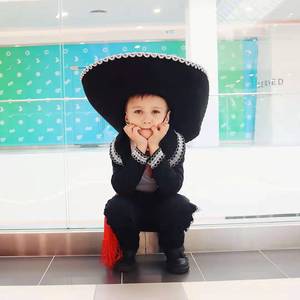 Meilleures ventes traditionnel mexicain ethnique Mariachi Amigo danseur enfants garçons Halloween carnaval fête Costumes - Product Image 5