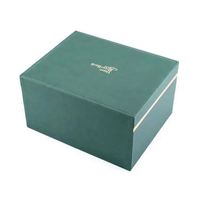 Boîte à thé rectangulaire en bois artisanale Mc Packaging avec options de couleurs et de logo personnalisées