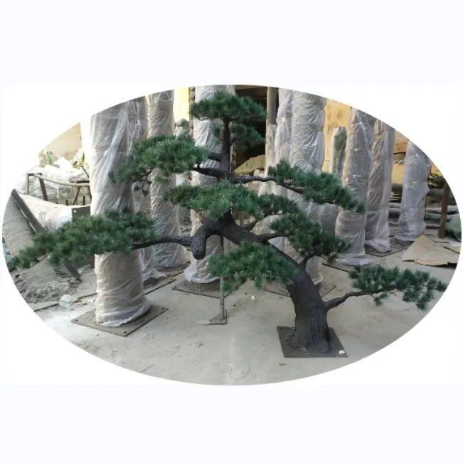 wholesale large artificial pine tree plant customized factory price large artificial green garden pine tree cheap pine tree