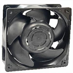 Ventilador Axial de CC con Rodamiento de Bolas de Refrigeración por CA Crown ASB12038 para Motor de CC sin Escobillas, Aspas de Plástico Eléctricas Personalizables OEM - Product Image 1