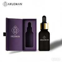 Flacons compte-gouttes en verre vides de luxe pour huile capillaire, 10 ml et 30 ml