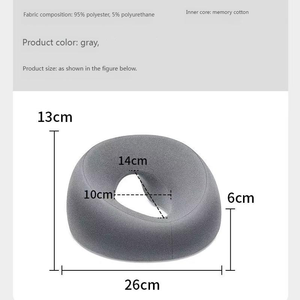 Jiyimei WD-Q510 Beauty Salon Bộ nhớ bọt mặt xuống gối massage Nhà ngủ đầu gối có thể tháo rời dạ dày giường gối - Product Image 5