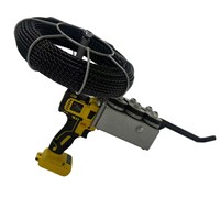 Machine de tirage de câbles électrique industrielle personnalisable, à moteur sans balais, alimentée par batterie, pour la pose de câblage DIY et la pose de tuyaux de dimensions personnalisées