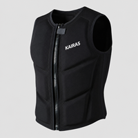 Gilet de sauvetage en néoprène personnalisé avec logo, pour adultes, surf, natation, protection contre les chocs, flottabilité, pour les sports nautiques et les activités de plein air